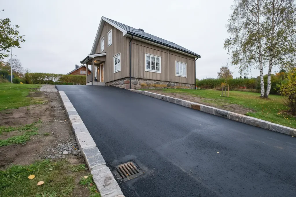 asfaltera uppfarten r tt h llbar kant r tt lutning och vanliga misstag att undvika