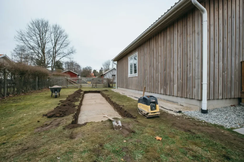 markf rbered altanen r tt undvik s ttningar med r tt dr nering b rlager och packning